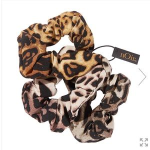6/$25 Bundle nOir Jewelry Ombre Leopard Scrunchies. NWT.